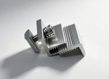 Adjustable End Clamp Solar Photovoltaic Bracket Accessories for Solar Panels Adjustable End Clamp Solar Photovoltaic Bracket Accessories for Solar Panels